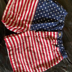 Chubbies American flag shorts